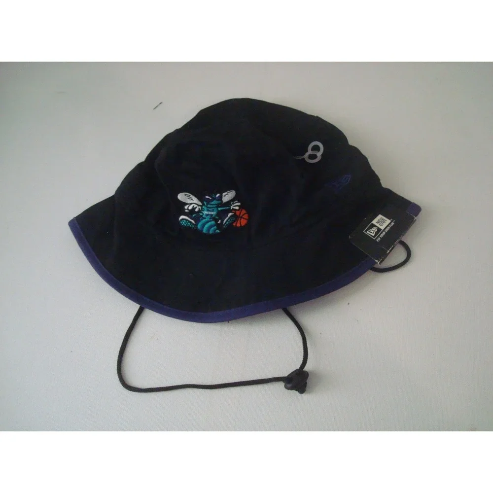 HOUSTON ROCKETS NEW ERA MEDIUM BEACH FLOPPY BUCKET HAT CAP DEADSTOCK  VINTAGE U4